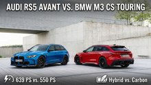 Audi RS5 Avant oder BMW M3 CS Touring?