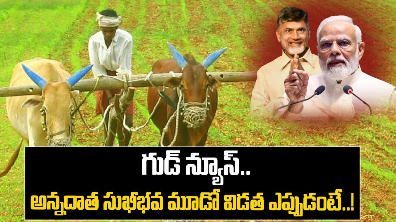  Annadhatha Sukhibhava: పీఎం కిసాన్ మూడో విడతతో పాటు అన్నదాత సుఖీభవ! | Oneindia Telugu
