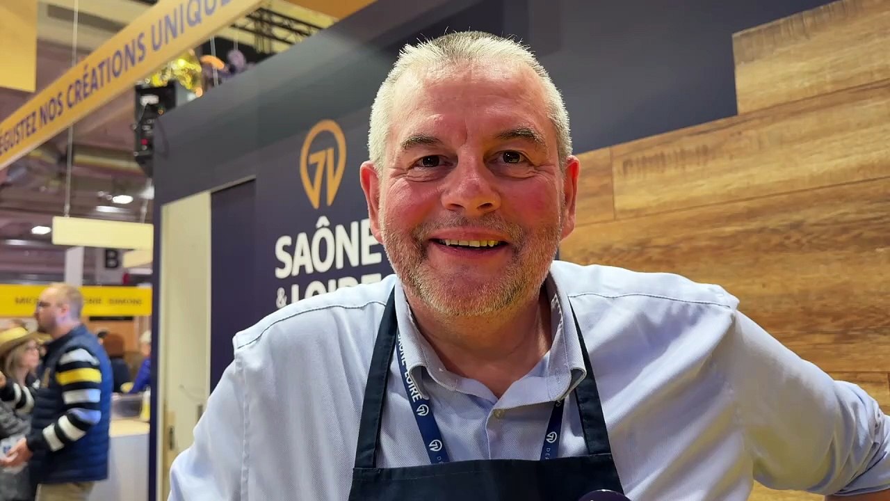 Frédéric Paperin cuisine la Saône-et-Loire au Salon de l'Agriculture