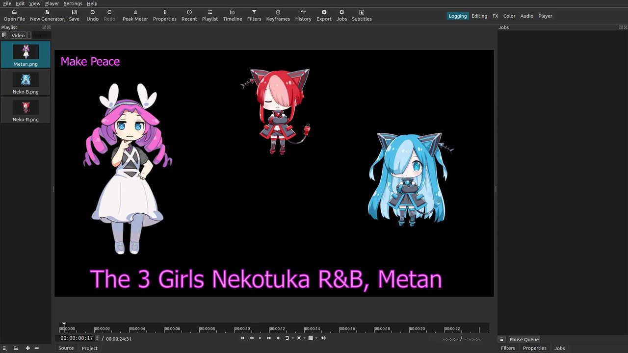 めたん、許しちゃるわい。 "Make Peace" / THE 3 GIRLS NEKOTUKA R&B, METAN
