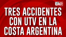 La influencer que volcó un UTV en Villa Gesell sigue en terapia intensiva