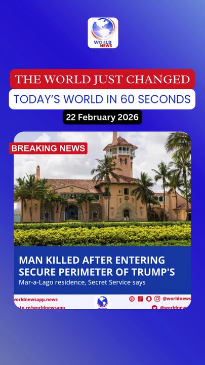 Man killed after entering secure perimeter of Trump's Mar-a-Lago residence, Secret Service says