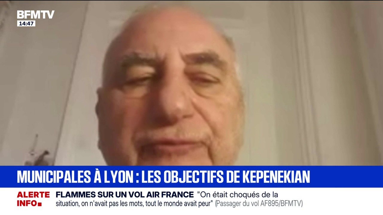 "Prendre soin de la ville qui elle-même prend soin des habitants": ce que souhaite faire le candidat à la mairie de Lyon, Georges Képénékian