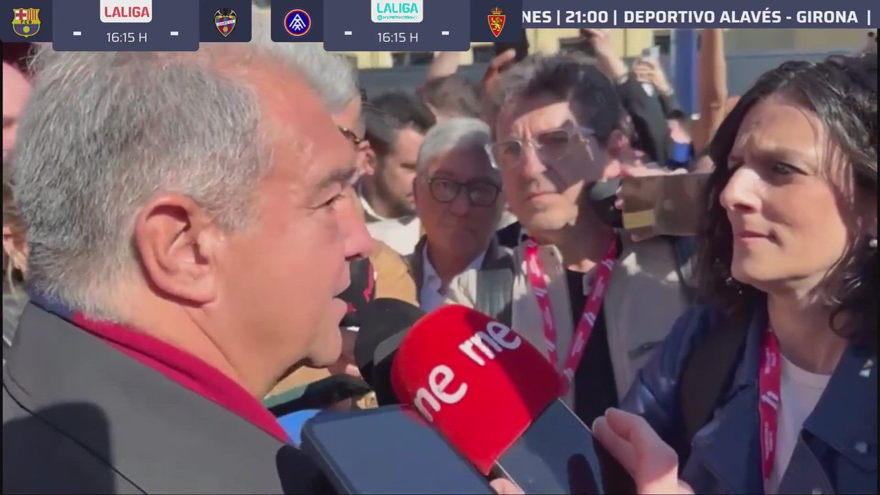Laporta ataca al Madrid en plena campaña tras la polémica frente a Osasuna: "Para una vez que no les regalan un piscinazo... que no se quejen"