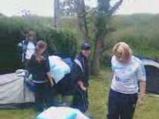 Montage des tentes