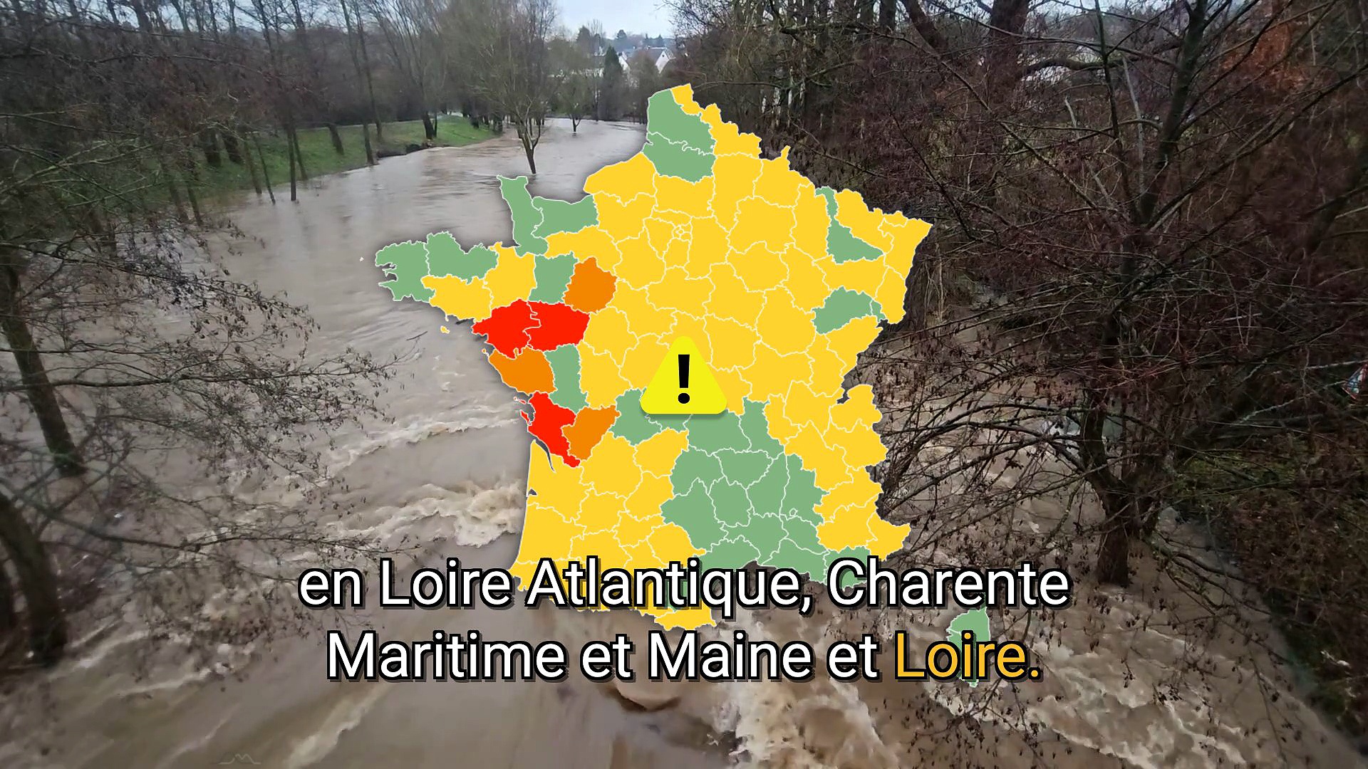 Bulletin météo France du lundi 23 février 2026
