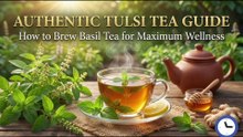 Authentic Tulsi Tea Guide: How to Brew Basil Tea for Stress Relief and Immune Support