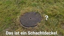 Was ist das? 🤔 Das ist ein Schachtdeckel!Hier ist ein Beispielsatz für dich:„Vorsicht, tritt nicht auf den nassen Schachtdeckel, er könnte glatt sein!“ ⚠️Jetzt bist du dran: Schreib mir deinen eigenen Satz mit „Schachtdeckel“ in die Kommentare.