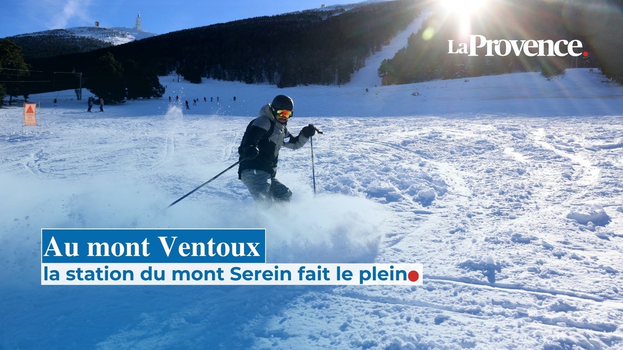 Sur les pentes du mont Ventoux, la station du mont Serein fait le plein