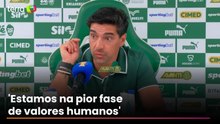 Abel Ferreira se posiciona sobre racismo contra Vini Jr.: 'Estamos na pior fase de valores humanos'