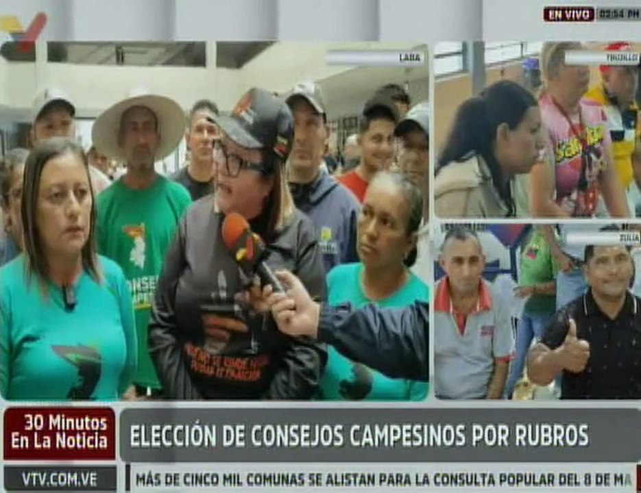 Lara | Más de 2 mil voceros por rubros fueron electos en el Consejo Campesino
