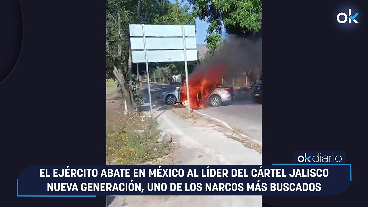El ejército abate en México al líder del Cártel Jalisco Nueva Generación, uno de los narcos más buscados