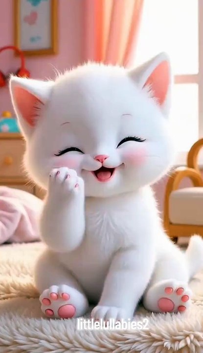 Cute Laughing Kid Meets a Friendly Goat | AI Kids