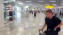 Corridas en el aeropuerto de Guadalajara tras la caida de El Mencho