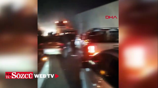 Sakarya’da Anadolu Otoyolunda zincirleme trafik kazası
