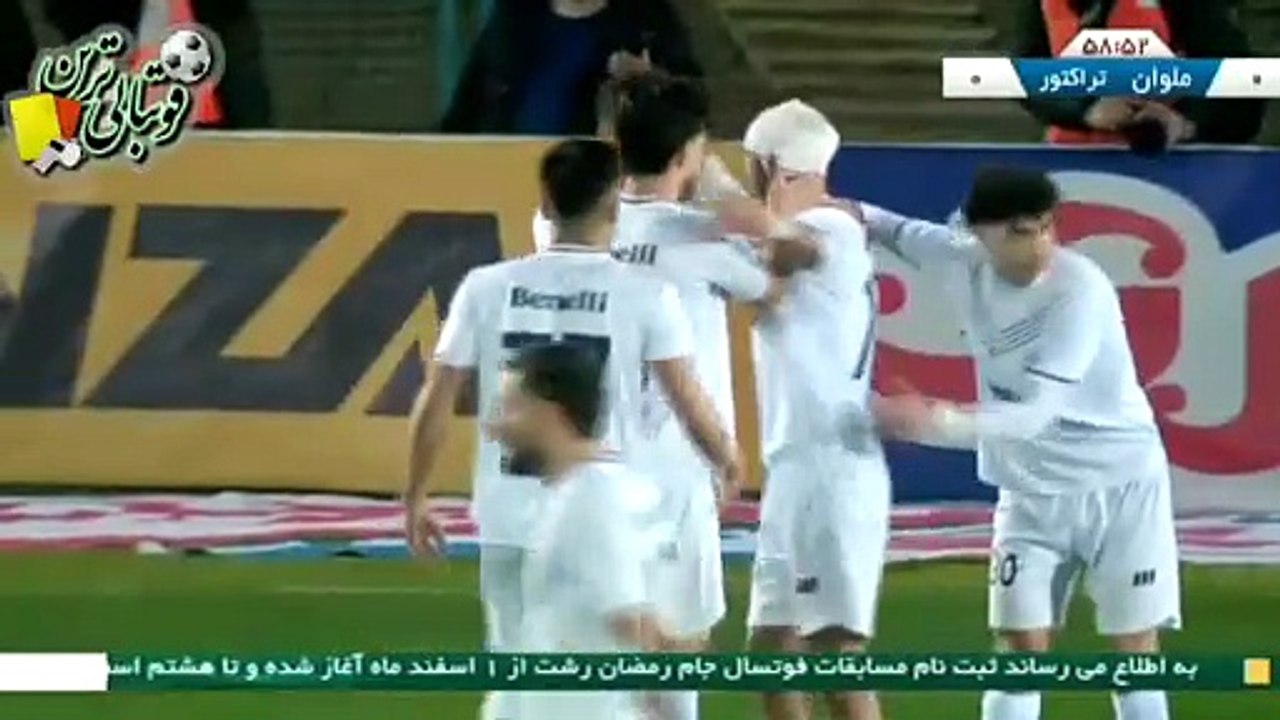 خلاصه بازی ملوان و تراکتور