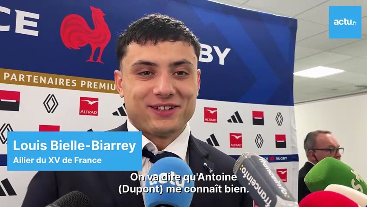 Louis Bielle-Biarrey raconte son essai contre l'Italie lors du Tournoi des 6 Nations 2026
