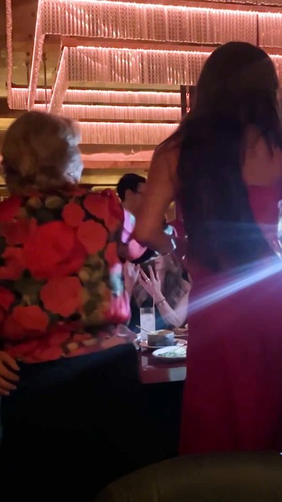 Sofia Vergara rocks plunging red dress in Miami