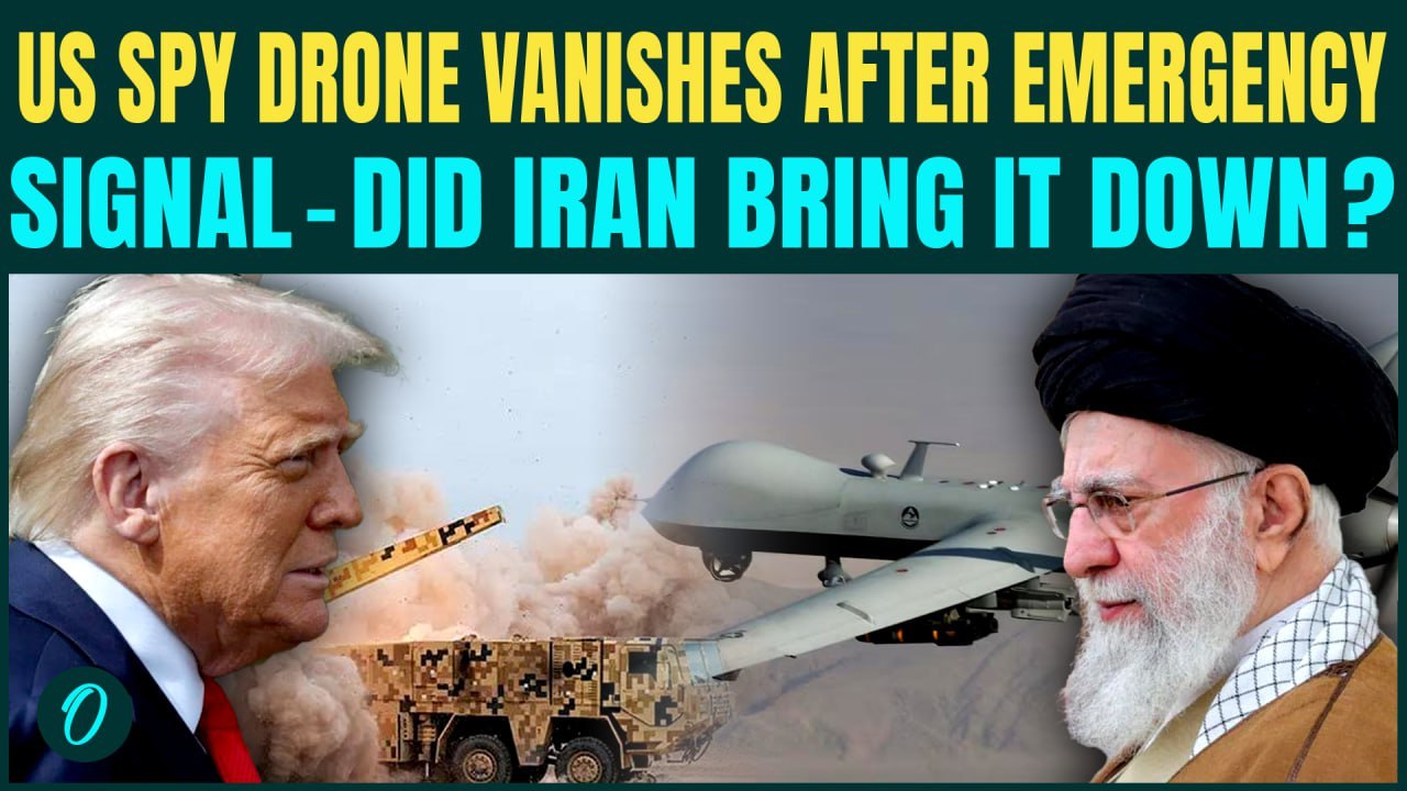 US Vs. Iran War Breaking: Iran SHOOTS DOWN U.S. Spy Drone? U.S MQ-9 Drone VANISHES at 33,000 Feet