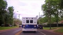 Stolen ambulance