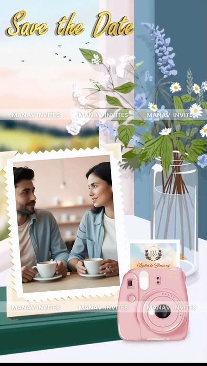 Save The Date Invitation – Romantic Wedding Save The Date Video