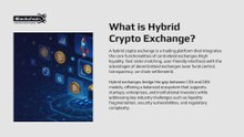 Top Business Benefits of Hybrid Crypto Exchange Development