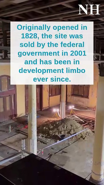 Inside the former Newcastle Post Office February 2026