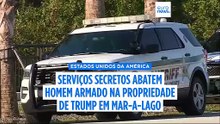 Serviços Secretos matam homem armado na propriedade de Trump em Mar-a-Lago