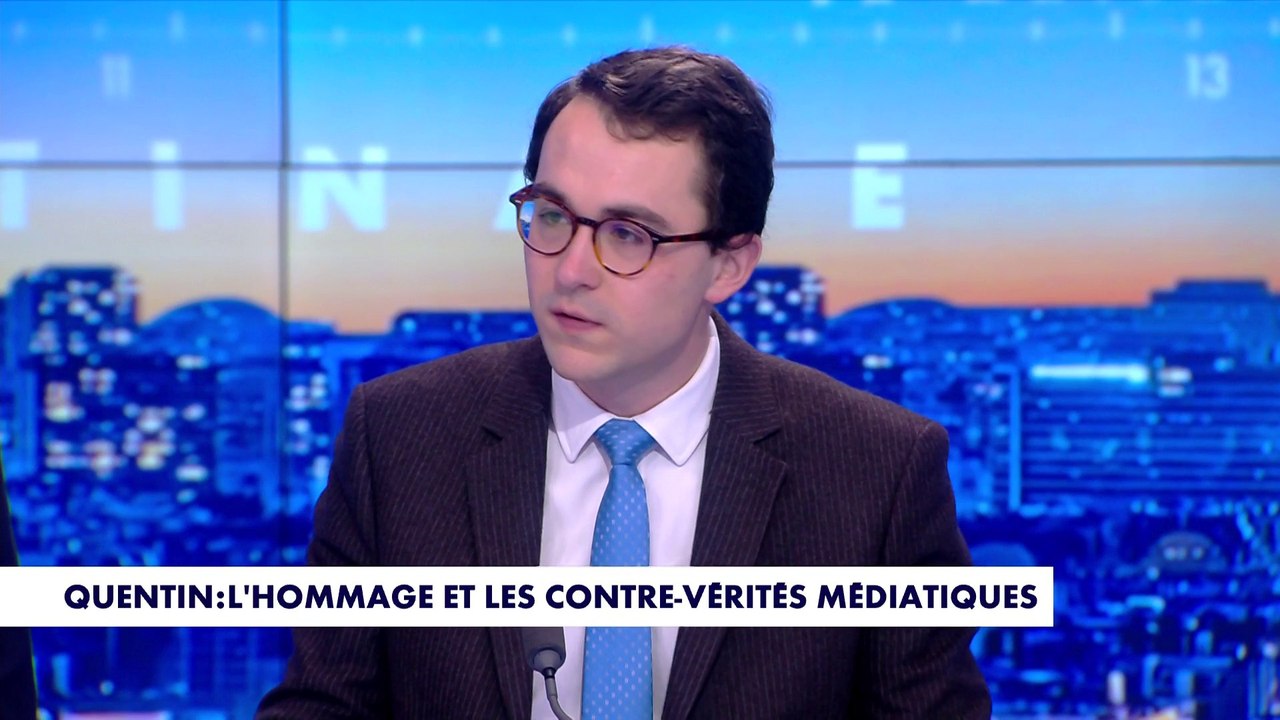 L'édito de Paul Sugy : «Quentin : l'hommage et les contre-vérités médiatiques»