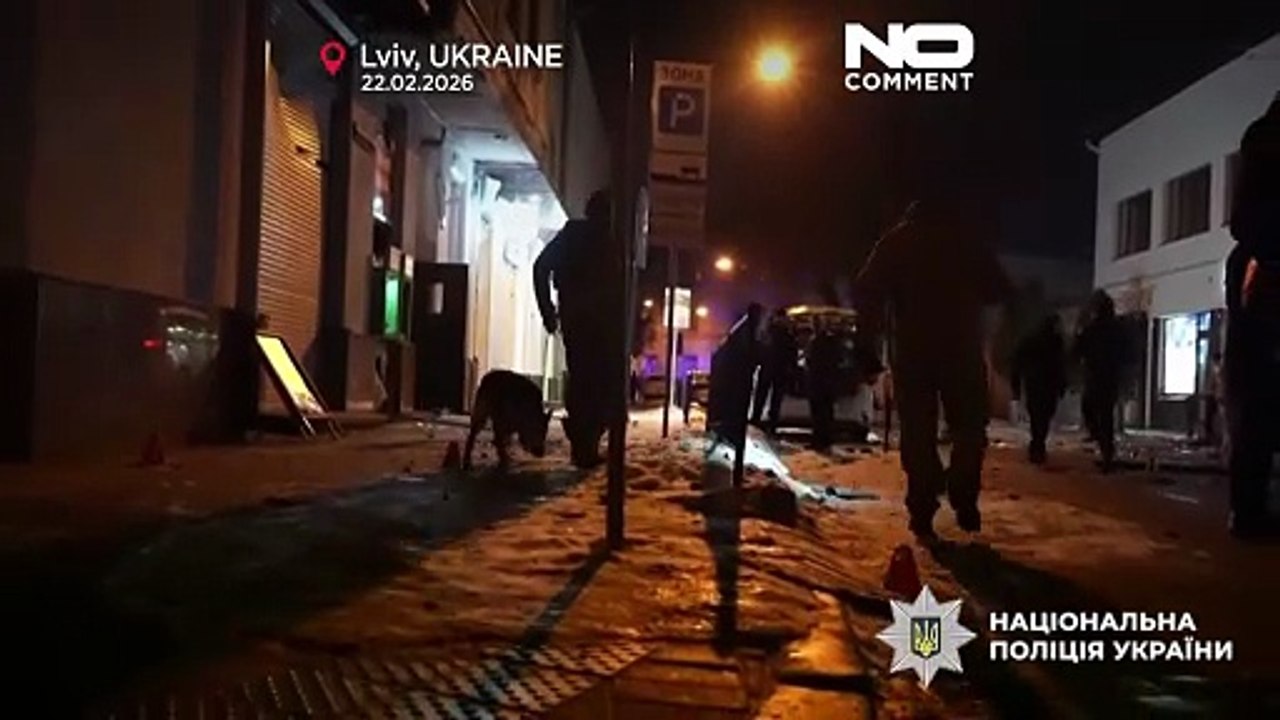 Ukraine untersucht tödliche Explosionen in Lwiw, Polizistin getötet