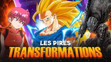 Les 6 PIRES TRANSFORMATIONS des ANIMES ! feat Ma Femme