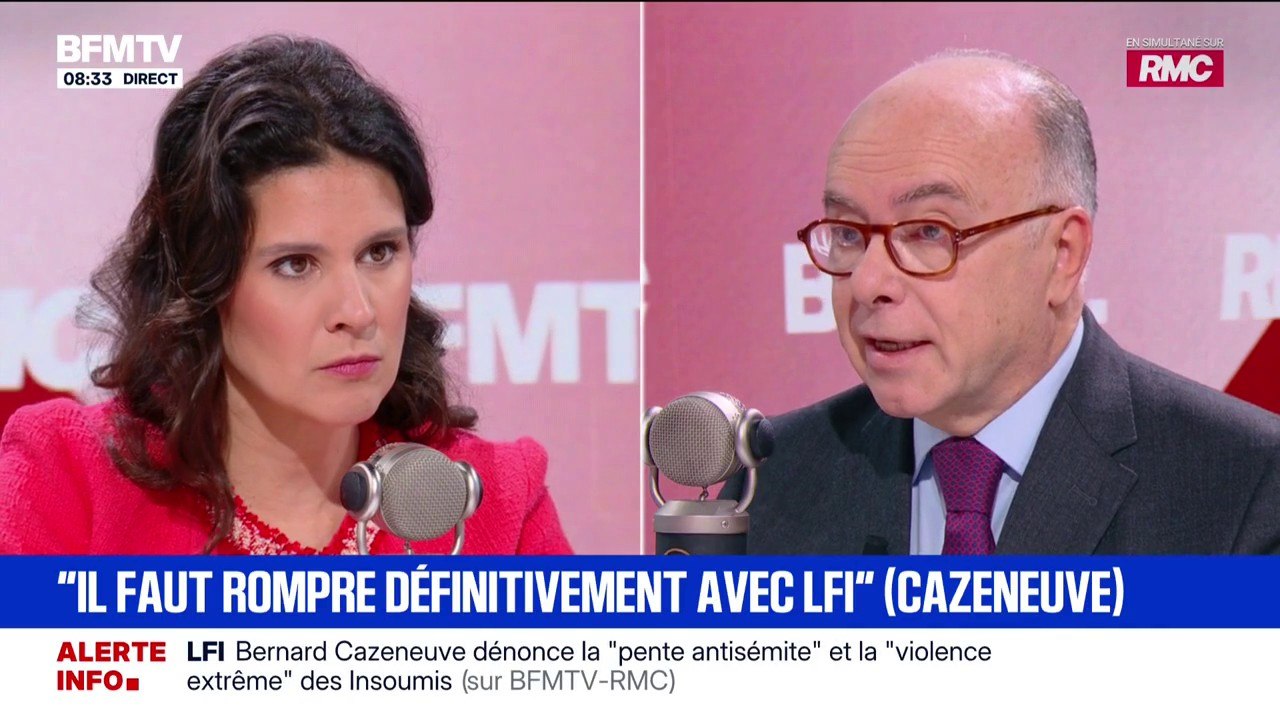 Mort de Quentin Deranque: "LFI doit reconnaître sa faute plutôt que d’affirmer sa solidarité" à Raphaël Arnault, estime Bernard Cazeneuve