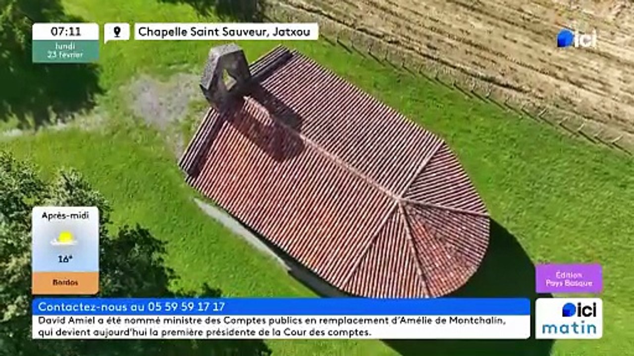 23/02/2026 - ici matin par ici Pays Basque en vidéo