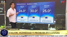 Clima en el AMBA - Lunes 23 de Febrero
