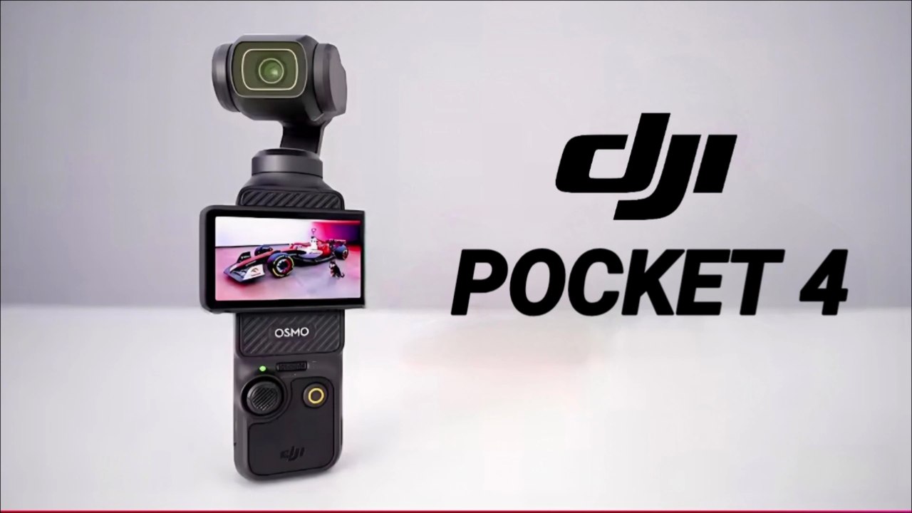 DJI Pocket 4 - Hands on Video.