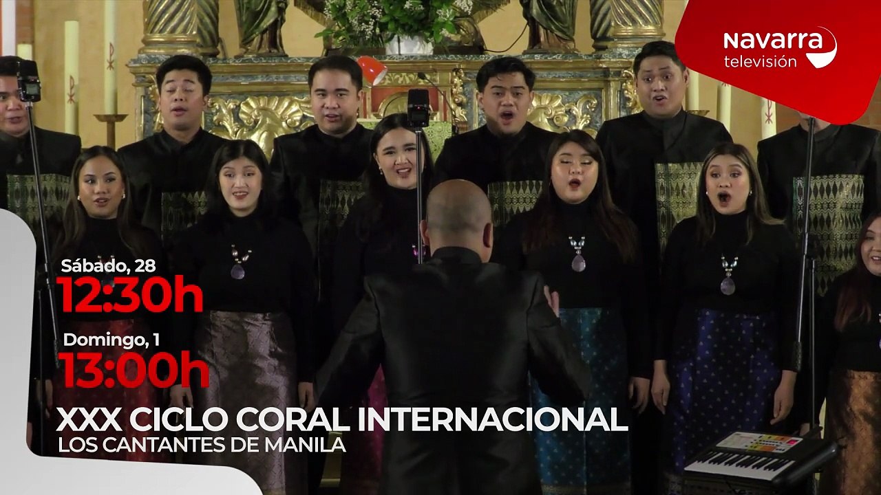 Música coral con las voces de 'Los cantantes de Manila' este sábado 28 de febrero a las 12:30 horas y el domingo 1 a las 13:00 horas