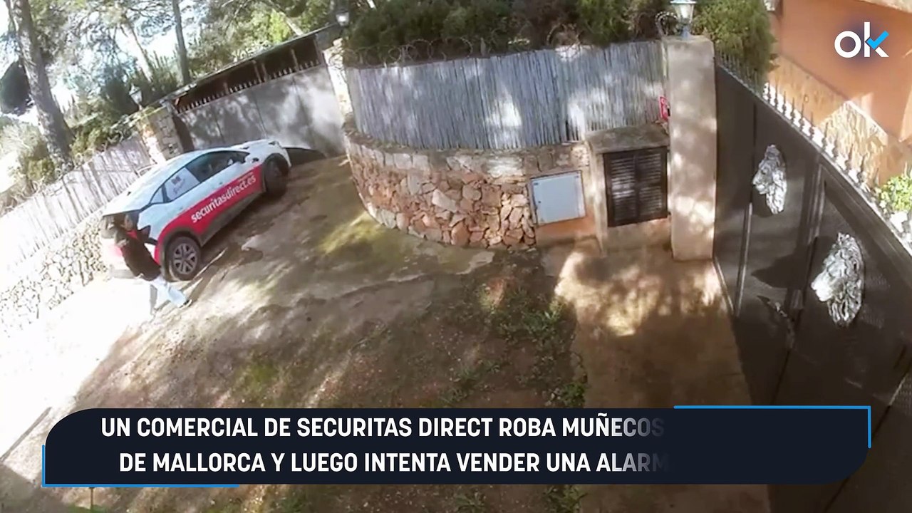 Un comercial de Securitas Direct roba muñecos en una casa de Mallorca y luego intenta vender una alarma al dueño