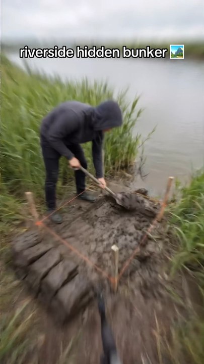 Riverside hidden bunker