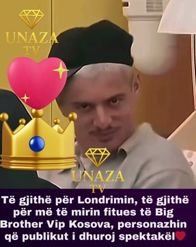 🔵Të gjithë për Londrimin, të gjithë për më të mirin fitues të Big Brother Vip Kosova, personazhin që publikut i dhuroj spektakël❤