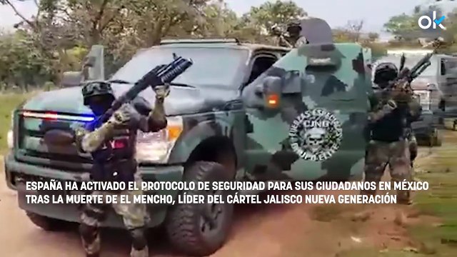 España pide a sus ciudadanos en México extremar las precauciones tras la muerte de 'El Mencho'