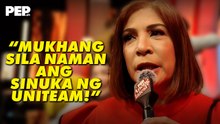 PINKY AMADOR BINUWELTAHAN ANG NANG-BASH SA PAGPUNTA NIYA SA PARTY NI BBM | PEP INTERVIEWS