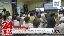 Mga kaanak ng mga biktima umano ng EJK, tumutok din sa confirmation of charges hearing | 24 Oras