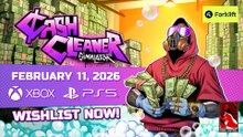 Cash Cleaner Simulator Official New Console Release Date Announcement Trailer