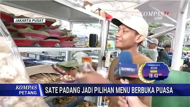 Masjid Sunda Kelapa Jadi Surga Takjil Ramadan, Sate Padang Paling Diburu | KOMPAS PETANG