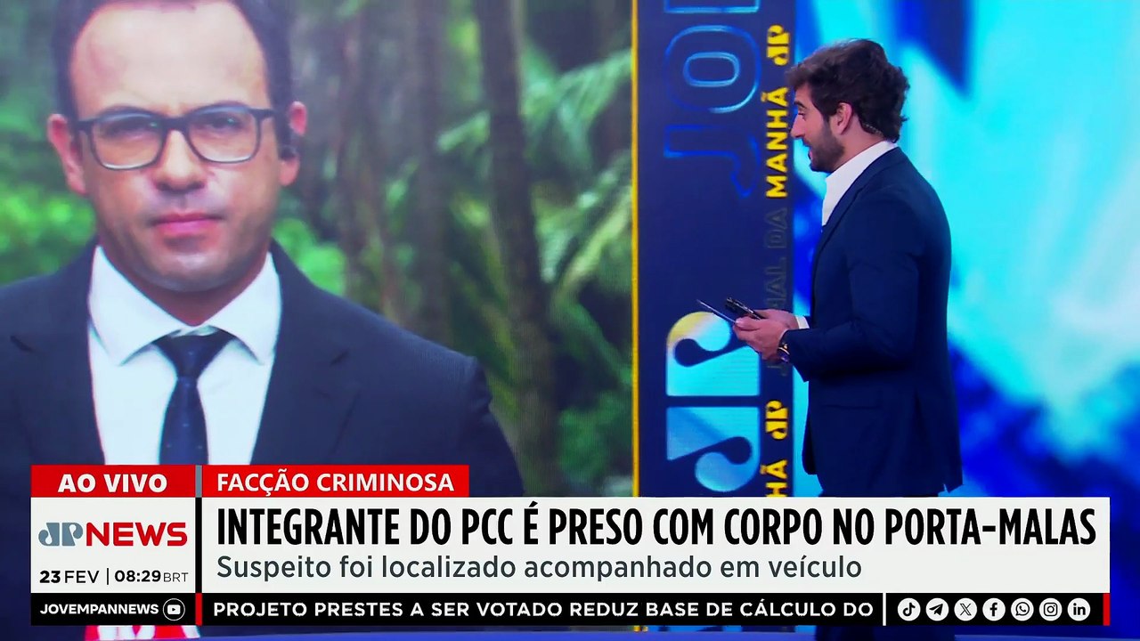 Corpo é encontrado em porta-malas após perseguição policial em SP