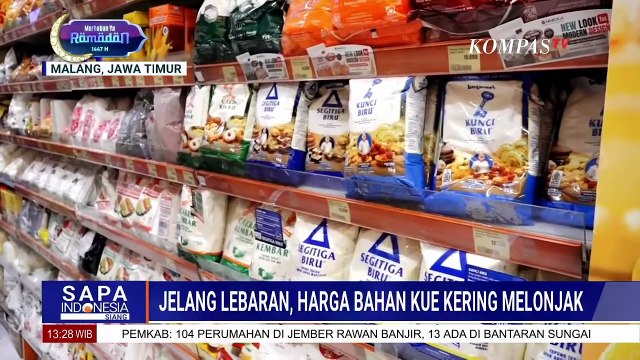 Jelang Lebaran, Harga Bahan Kue Kering Melonjak