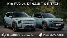 Kia EV2 oder Renault 4 E-Tech Electric – Wer überzeugt?