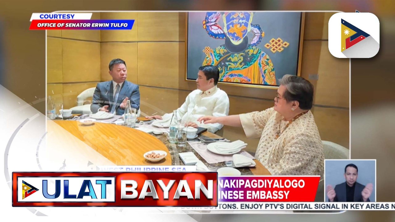 China, bukas na pumirma sa code of conduct para maayos ang gusot sa WPS, ayon kay Sen. Erwin Tulfo; pormal na negosasyon, posibleng buksan na sa Marso | ulat ni Louisa Erispe