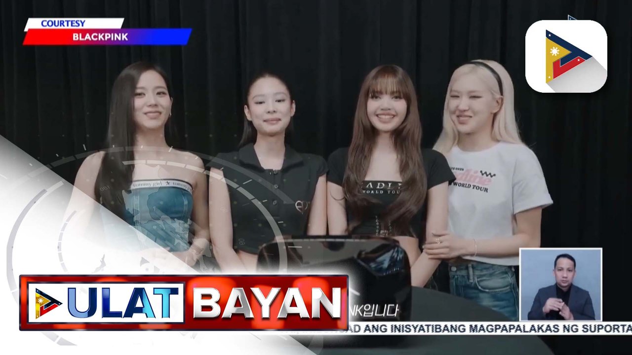 K-Pop Icon na Blankpink, kinilala bilang kauna-unahang artist na nagkaroon ng 100M subscribers sa isang video sharing platform | ulat ni Ice Martinez