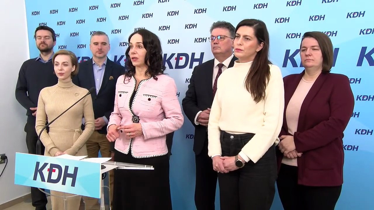 ZÁZNAM: KDH vyzýva na ochranu hodnôt, na ktorých bola postavená Európska únia